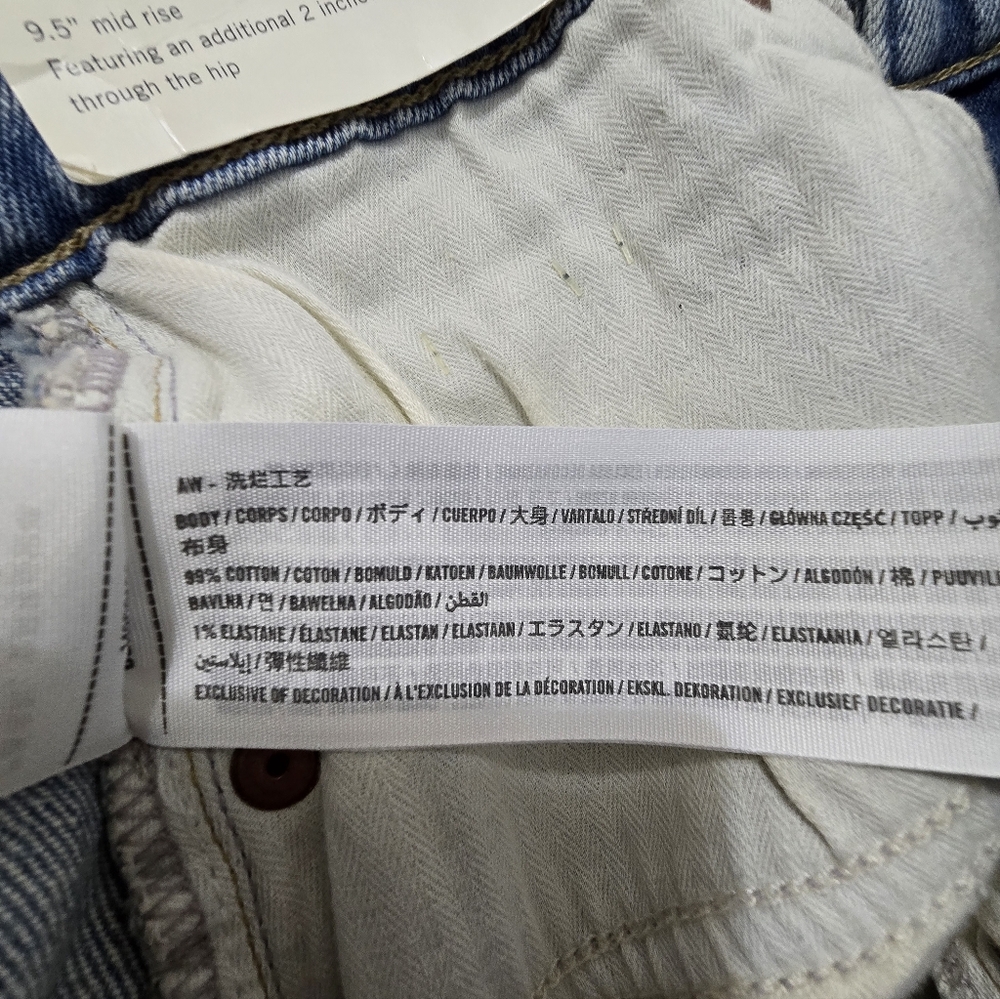 Abercrombie & Fitch Light Blue Denim Jean Shorts - Picture 12 of 12